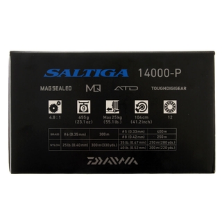 Buy Daiwa Saltiga 8000-P Premium Spinning Reel online at Marine