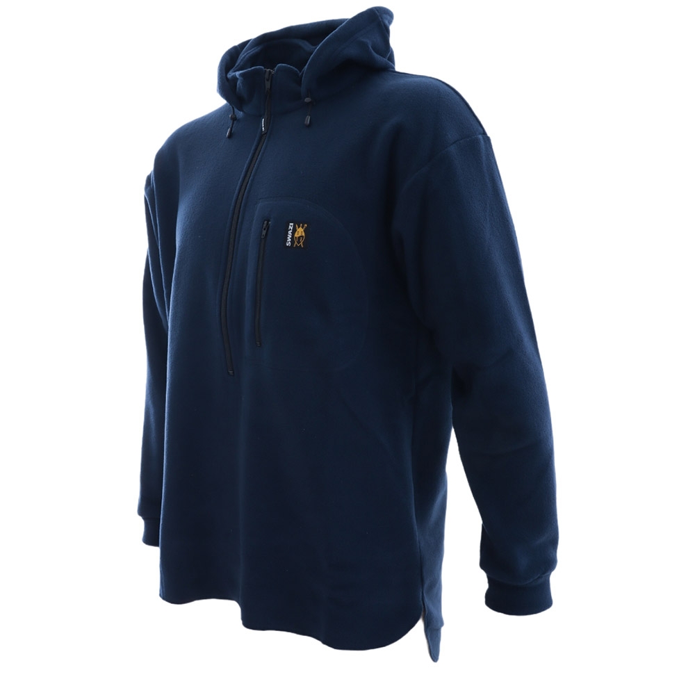 Buy Swazi The Hood Polar Fleece Mens Hoodie Navy online at Marine