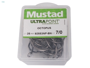 Mustad UltraPoint 92553NP-BN Octopus Hook