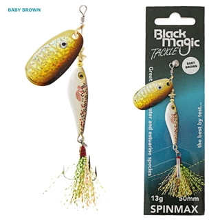 Buy Black Magic Spinmax Spinner Lure 13g 60mm online at Marine