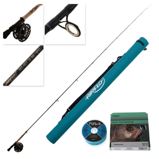 Buy Airflo Flylab Beast Fly Reel 9/10 and #8 Rod Freshwater Combo with WF8I  Line and 30lb Backing online at