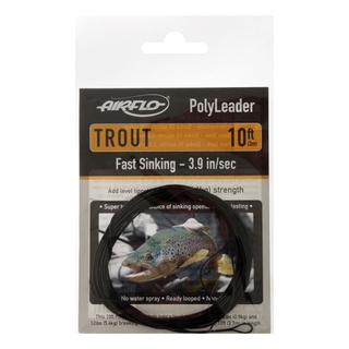 Airflo Trout Polyleader 10ft - Trace, Fluoro & Leader - Braid, Lines &  Trace - Fishing