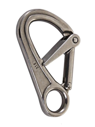 Buy Stainless Double Locking Safety Hook 19mm 1550kg online at
