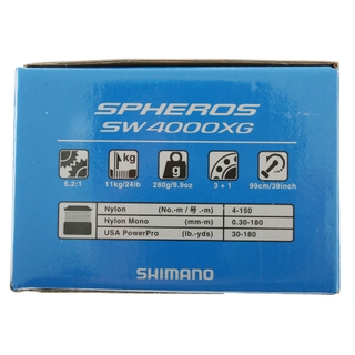 Buy Shimano Spheros SP4000XG SW Spinning Reel online at Marine