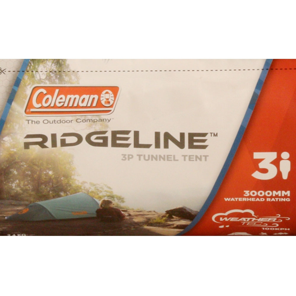 Buy Coleman Ridgeline Hiking 3 Person Tent online at Marine Deals