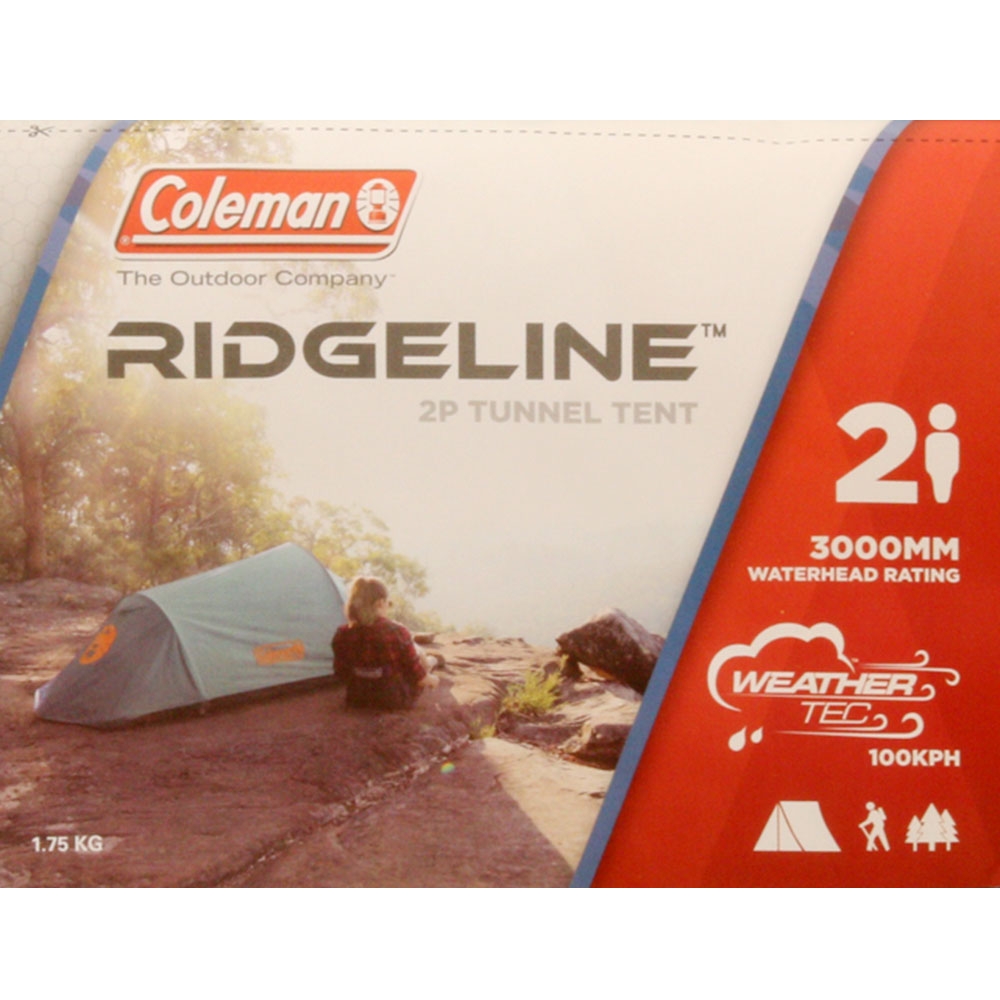 Coleman ridgeline clearance 2p hiking tent