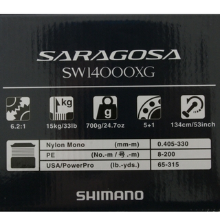 Buy Shimano Saragosa SW A 14000 XG Spinning Reel online at Marine