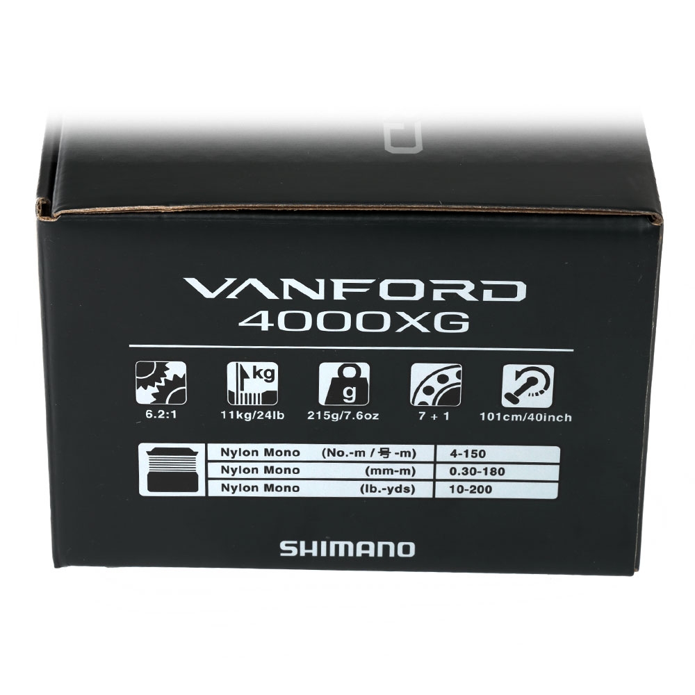 Buy Shimano Vanford 4000 XG Spinning Reel online at Marine-Deals.co.nz