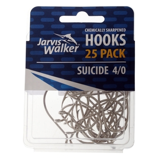 Jarvis Walker Nickle Suicide Fishing Hooks