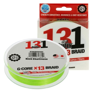 Buy Sufix 131 G-CORE X13 Braid Neon Chartreuse 150yd online at