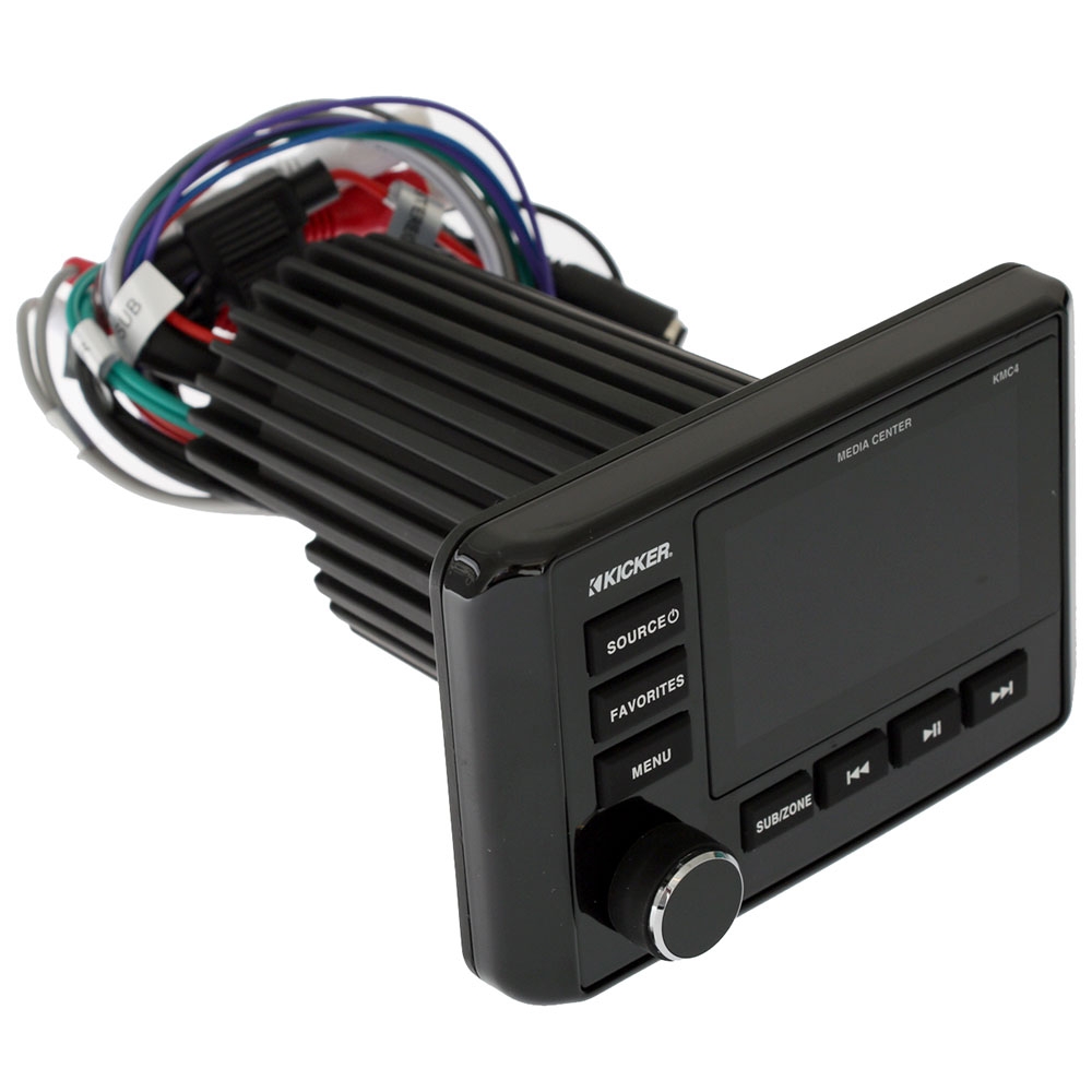 Buy Kicker 46KMC4 Marine Dual Zone Media Centre 200W online at