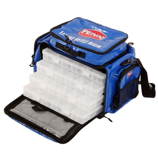 Penn Large Tournament Fishing Tackle Bag With Four Tackle Trays