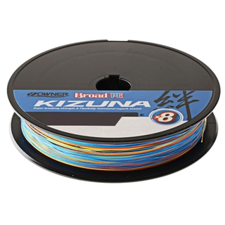 Buy Owner Kizuna PE X8 Multicolour Braid 300m 38lb 0.25mm online at
