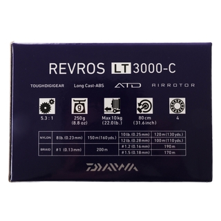 Buy Daiwa 19 Revros LT 3000-C Light Tackle Spinning Reel online at