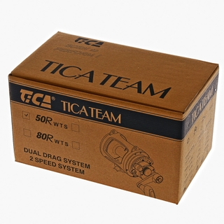 TICA BIG GAME Reel Dual Drag System Team 50R Wts Gold $559.00