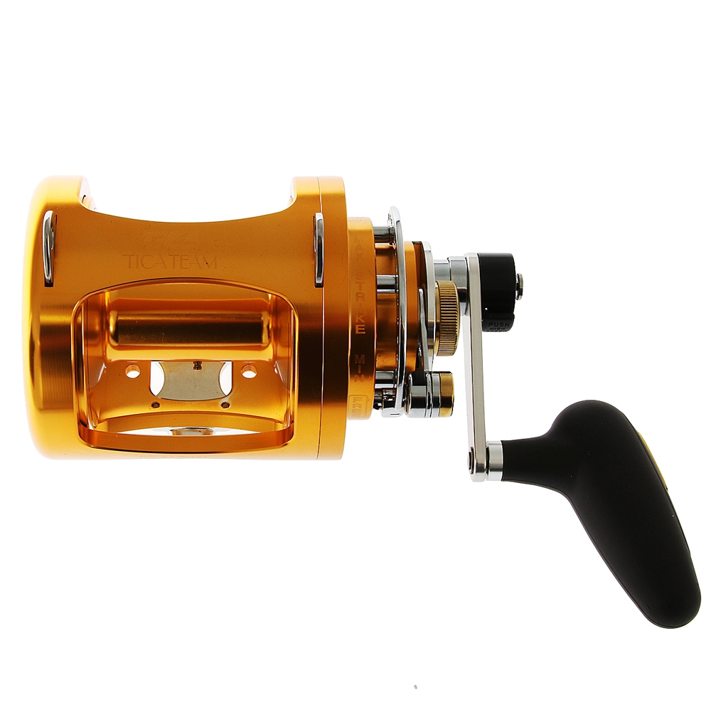 Buy TiCA Team Gold 50WTS 2-Speed Big Game Reel online at Marine-Deals.com.au