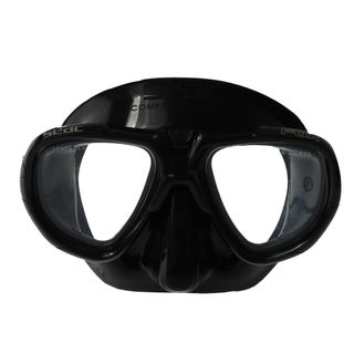 Buy Seac Fox Sea Harvester Spearfishing Mask and Snorkel Set Black online  at