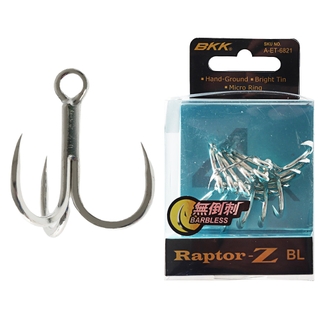 Buy BKK Raptor-Z Barbless Treble Hook online at