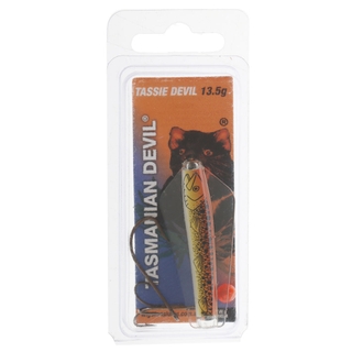 Buy Tasmanian Devil Lure 13.5g Pre-Rigged 46 THK Brown Trout online at