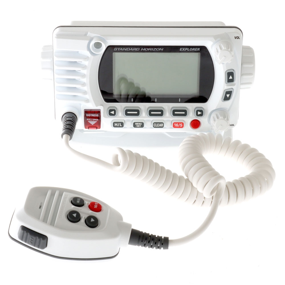 Standard Horizon Explorer GX1800W Marine VHF Radio White 25W - VHF