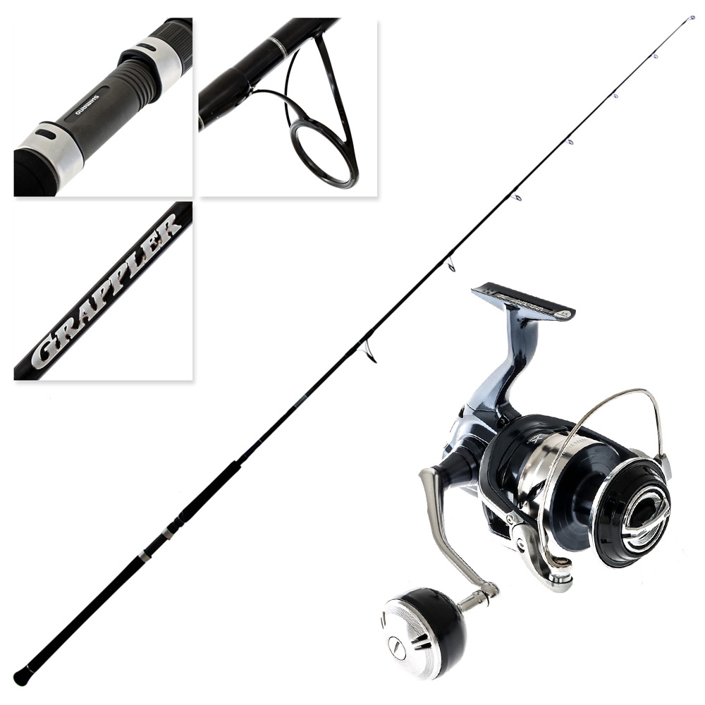 SHIMANO TWIN POWER SW8000HG & GRAPPER