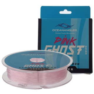 Buy Ocean Angler Pink Ghost Fluorocarbon Leader 50m online at