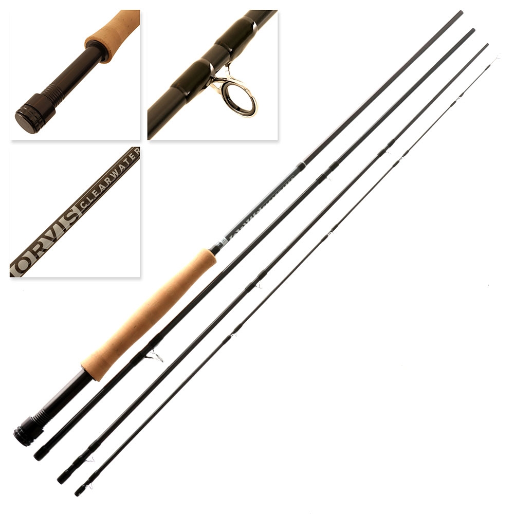 Buy Orvis Clearwater 9064 Fly Rod 9ft #6 4pc online at Marine