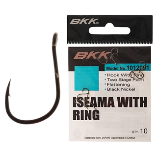Buy BKK Iseama with Ring Canal Bait Hook Qty 10 online at
