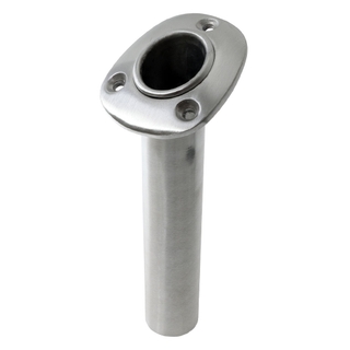 Buy Hi-Tech Aluminium 30-Degree Flush Mount Angled Rod Holder - 3