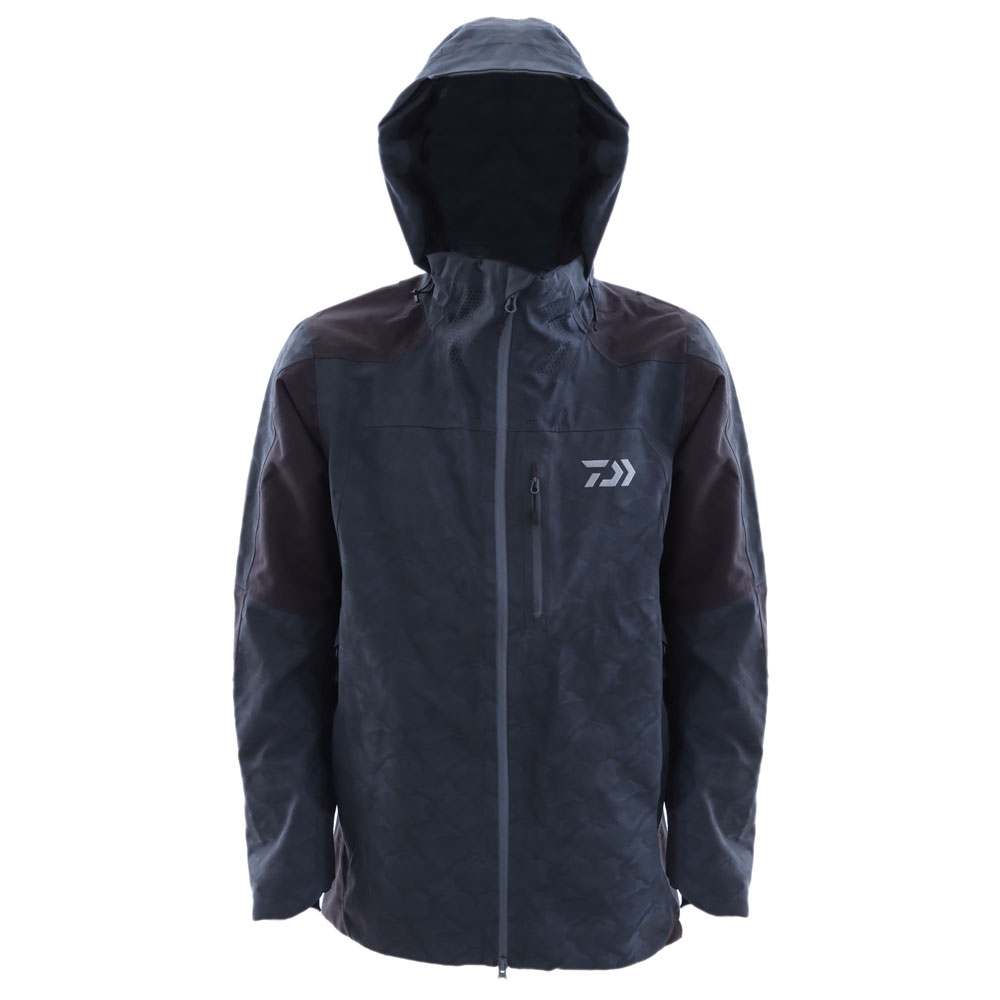 Daiwa RAINMAX Waterproof Mens Jacket Steel Grey Jackets Apparel