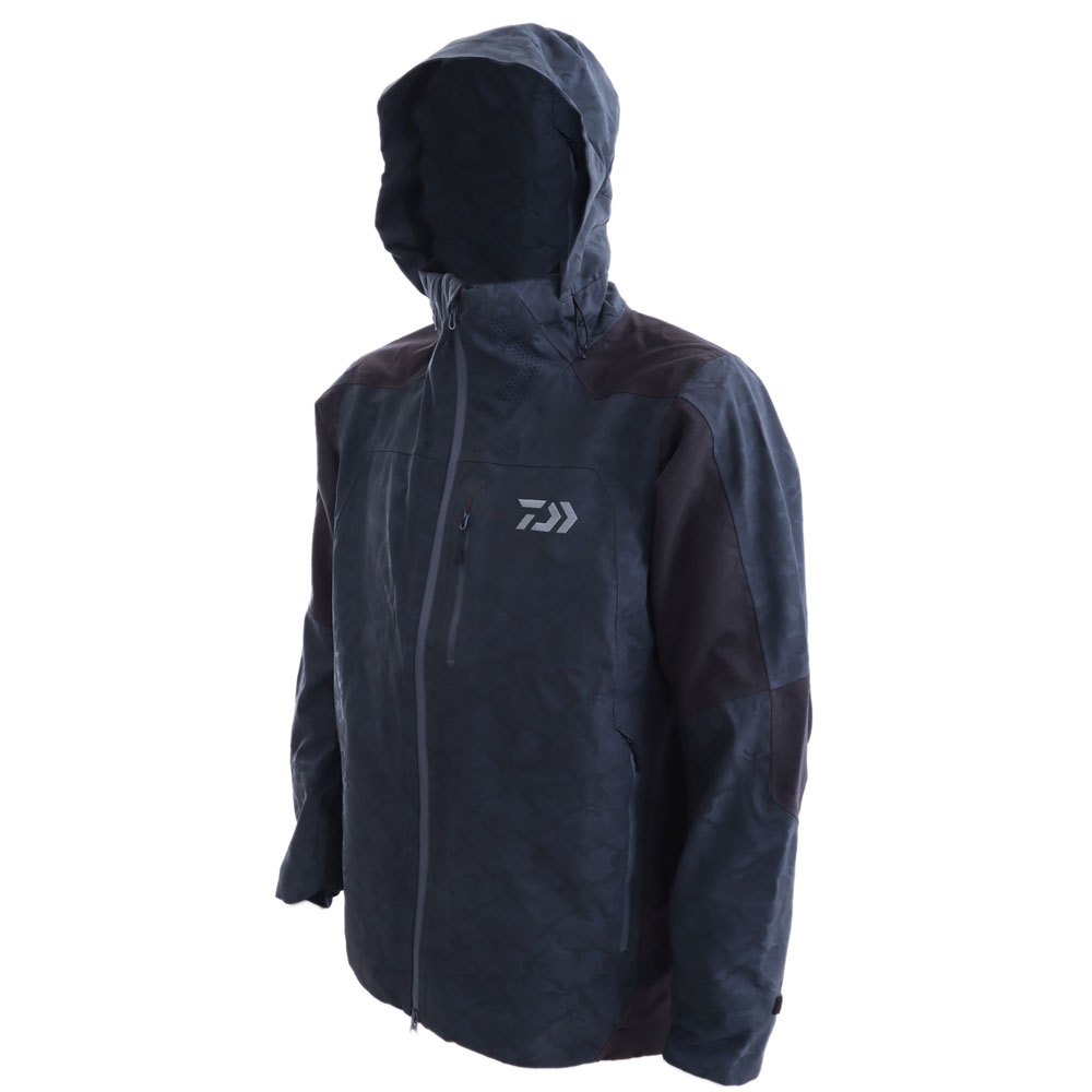 Daiwa RAINMAX Waterproof Mens Jacket Steel Grey Jackets Apparel