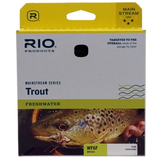 Buy RIO Mainstream Trout Fly Line WF6F Lemon Green online at