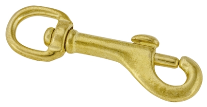 Buy Taurus Snap Hook Round Eye Swivel Brass online at