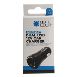 Quad Lock 360 Accessory - Dual USB 12V Car Charger