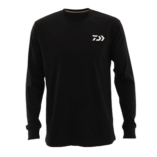 Buy Daiwa Feel Alive Kingfish Mens Long Sleeve Shirt Black online at