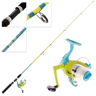 6ft Red Jarvis Walker Zenith 2-4kg Kids Fishing Rod and Reel Combo