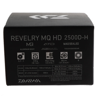 Buy Daiwa Revelry MQ HD 2500D Spinning Reel online at Marine