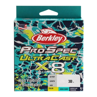 Buy Berkley ProSpec X8 UltraCast Braid Aqua Camo 300m online at