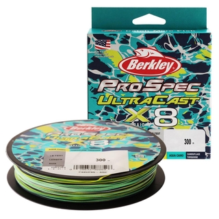 Buy Berkley ProSpec X8 UltraCast Braid Aqua Camo 300m online at