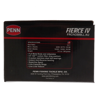 Penn Fierce IV Live Liner Spinning Reel - FRCIV2500LL