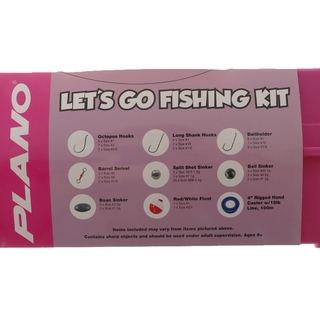 PLANO 2100 PINK 100PC KIT TACKLE BOX