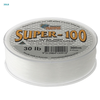 Buy Platypus Super-100 Monofilament Line Clear 300m online at