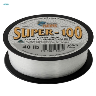 Buy Platypus Super-100 Monofilament Line Clear 300m online at