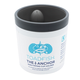 Toadfish Anchor - Non-Tipping Cup Holder White