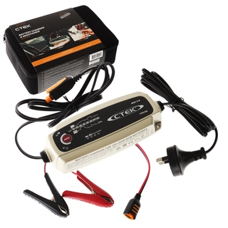 New CTEK MXS 5.0 12V Car Battery Charger & Conditioner 5 Year Warranty Flat