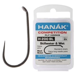 Buy HANAK Competition H200BL Barbless Fly Hook Qty 25 online at