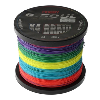 Buy NOEBY Leisure X4 PE Braid Multi-Colour 1000m 50lb online at