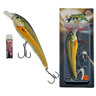 Buy Strike Pro T-Railer Diving Bibbed Lure with Scent 150mm 58g Green  Machine online at