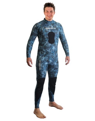 Buy Mares Phantom Steamer Spearfishing Wetsuit 3mm Camo Blue S online at