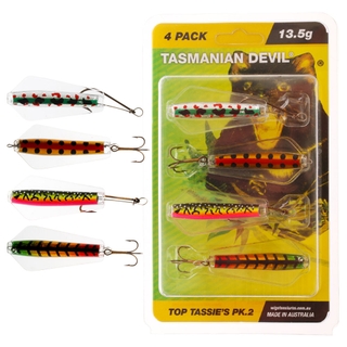 Buy Tasmanian Devil Top Tassies No. 2 Freshwater Lure Pack online at